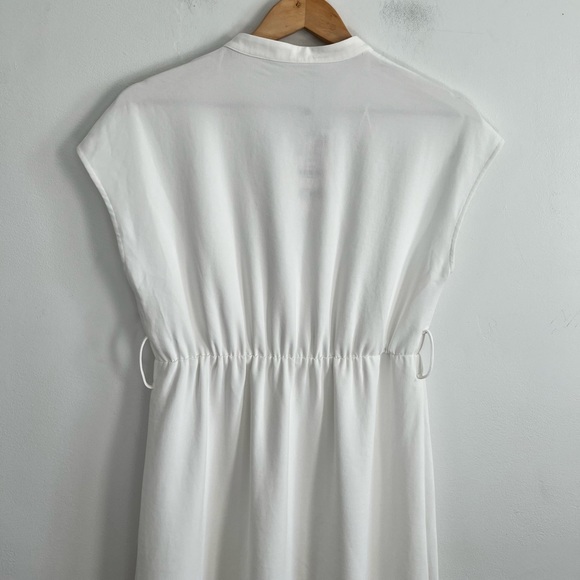 Zara V- Neck Boho Beachy Midi Dress - Picture 7 of 9